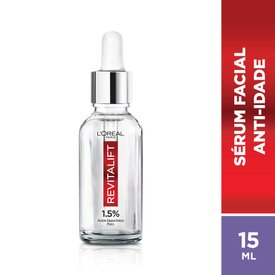 SÉRUM PREENCHEDOR FACIAL ANTI-IDADE L'ORÉAL PARIS REVITALIFT HIALURÔNICO 15ML