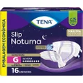 FRALDA GERIÁTRICA TENA SLIP NOTURNA G 16 UNIDADES