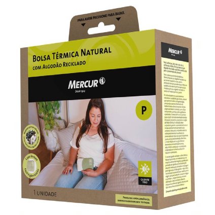 BOLSA TERMICA NATURAL MERCUR COM  ALGODAO RECICLADO P
