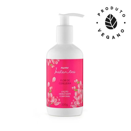 LOÇÃO HIDRATANTE CORPORAL FLOR DE CEREJEIRA PANVEL INSTANTES 200G