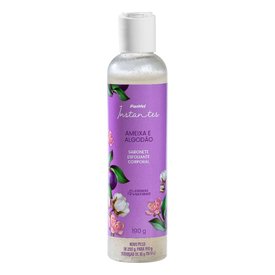 SABONETE ESFOLIANTE CORPORAL AMEIXA E ALGODÃO PANVEL INSTANTES 190ML