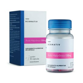 ÁCIDO HIALURÔNICO PANVEL DERMATIV 150MG 30 CÁPSULAS