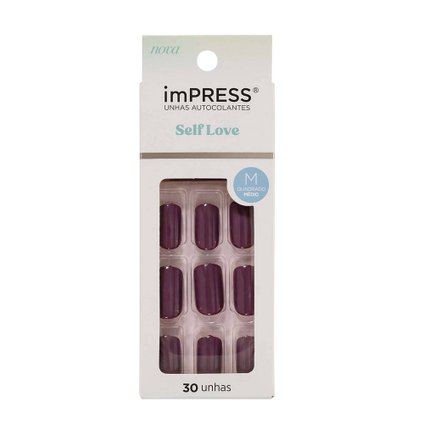 UNHAS POSTIÇAS IMPRESS MEDIUM TEA