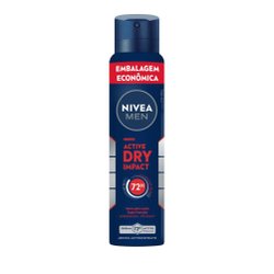 Desodorante Aerosol Nivea Dry Impact Masculino Promocional 200ml