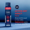 DESODORANTE AEROSOL NIVEA DRY IMPACT MASCULINO PROMOCIONAL 200ML