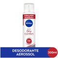 DESODORANTE AEROSOL NIVEA ACTIVE DRY COMFORT FEMININO PROMOCIONAL 200ML