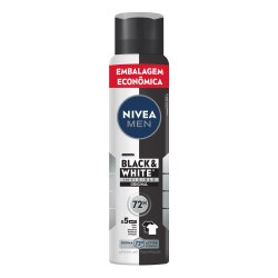 Desodorante Aerosol Nivea Invisible Blackwhite Masculino Promocional 200ml