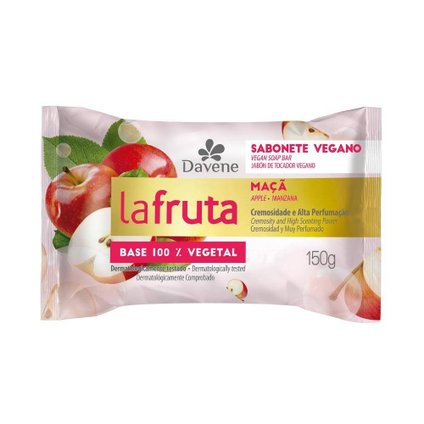 SABONETE BARRA DAVENE LAFRUTA MAÇA 150 GR