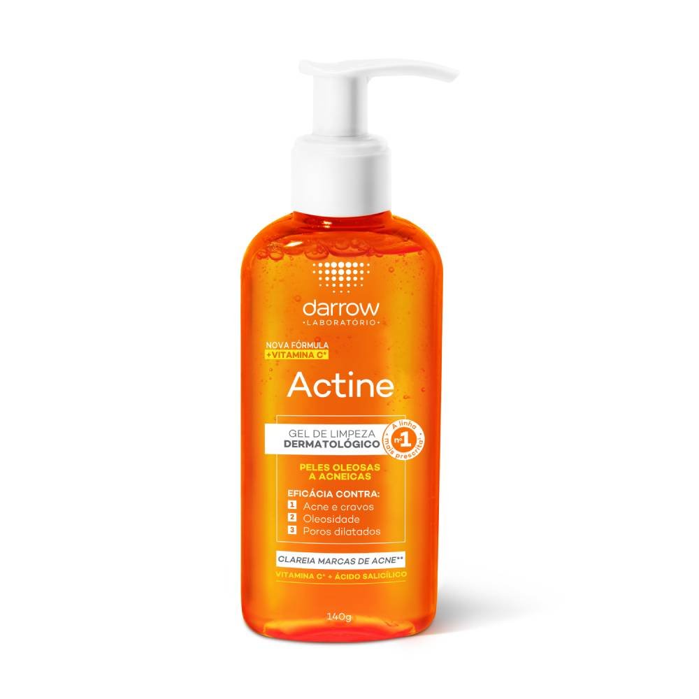 Gel De Limpeza Facial Darrow Actine 140g