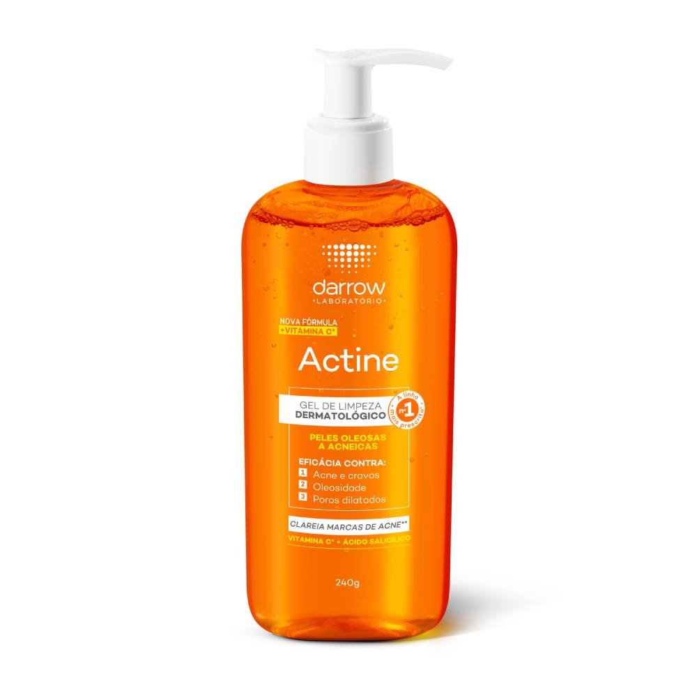 Gel De Limpeza Facial Darrow Actine 240g