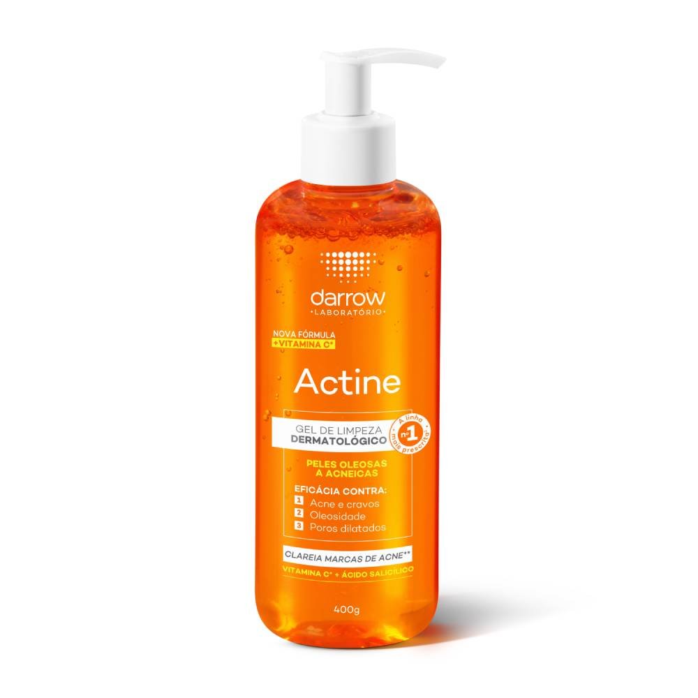 Gel De Limpeza Facial Darrow Actine 400g