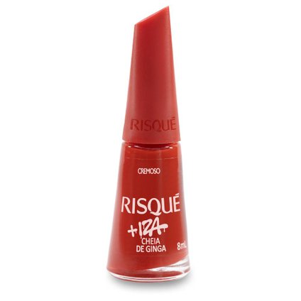 ESMALTE RISQUÉ CREMOSO CHEIA DE GINGA 8ML
