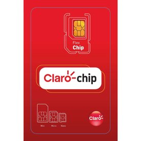 CHIP SIM CARD CLARO 4G PRÉ-PAGO