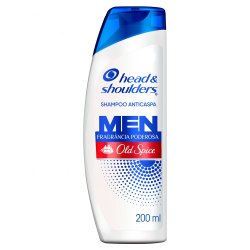 Shampoo Anticaspa Head Shoulders Fragrância Poderosa Old Spice 200ml