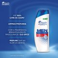 SHAMPOO ANTICASPA HEAD  SHOULDERS FRAGRÂNCIA PODEROSA OLD SPICE 200ML