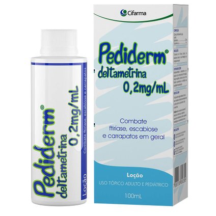 LOÇÃO PEDIDERM COM 100ML
