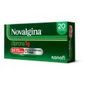 ANALGÉSICO E ANTITÉRMICO NOVALGINA DIPIRONA 1G 20 COMPRIMIDOS