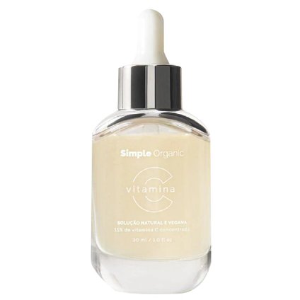SOLUÇÃO VITAMINA C SIMPLE ORGANIC 30ML