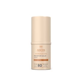 PROTETOR SOLAR FACIAL ADCOS STICK TONALIZANTE FPS 80 IVORY 17G