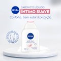 SABONETE LIQUIDO INTIMO NIVEA SUAVE 250ML COM 2 UNIDADES