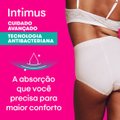 ABSORVENTE INTIMUS TECNOLOGIA ANTIBACTERIANA COM ABAS - 8 UNIDADES