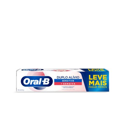 CREME DENTAL ORAL-B DUPLO ALIVIO 140G