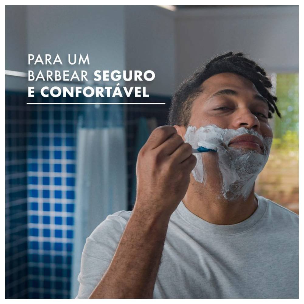 Aparelho Barbear Descartável Gillette Prestobarba 3 Derma Protecão Com ...