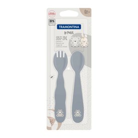 KIT TALHERES TRAMONTINA LE PETIT 2 PEÇAS