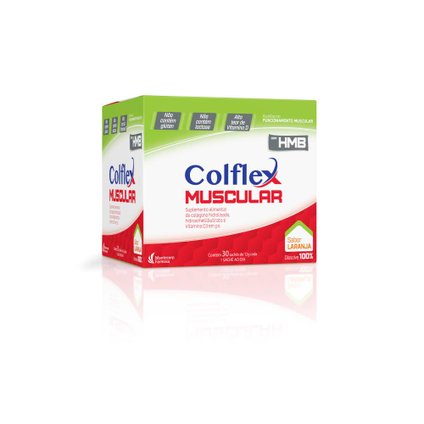 COLFLEX MUSCULAR 30 SACHÊS SABOR LARANJA