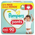 FRALDA PAMPERS PREMIUM CARE PANTS XXG 90 UNIDADES
