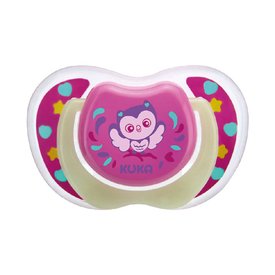CHUPETA KUKA LUMINA ROSA 0 A 6 MESES COM 1 UNIDADE