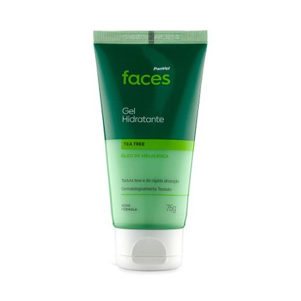 GEL HIDRATANTE PANVEL FACES TEA TREE 75G