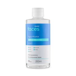 Água Micelar Panvel Faces Todos Os Tipos De Pele 200ml