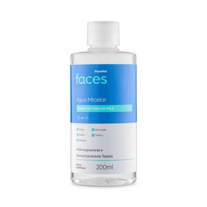 ÁGUA MICELAR PANVEL FACES 200ML