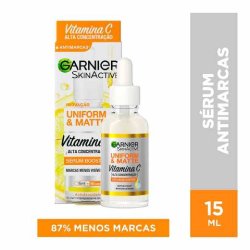 Sérum Facial Antimarcas Garnier Uniform Matte Vitamina C Efeito Matte 15ml