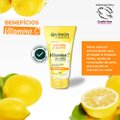 GEL DE LIMPEZA GARNIER SKINACTIVE UNIFORM MATTE ANTIBACTERIANO E ANTIOLEOSIDADE VITAMINA C 150G