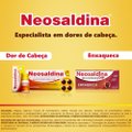 ANALGÉSICO NEOSALDINA DIP 1G DIPIRONA 20 DRÁGEAS