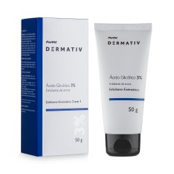 Esfoliante Facial Enzimático Ácido Glicólico 3% Panvel Dermativ 50g