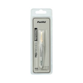 PINÇA PONTA RETA DOURADA PROFISSIONAL PANVEL ACESSÓRIOS