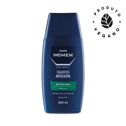 SHAMPOO ANTICASPA PANVEL HOMEM 200ML
