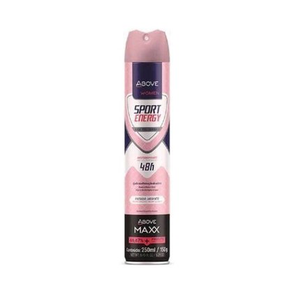 DESODORANTE AEROSOL ABOVE MAXX SPORT ENERGY WOMEN 250ML