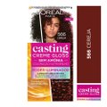 TINTA DE CABELO CASTING CREME GLOSS PODER ILUMINADOR DE L'ORÉAL PARIS 566 CEREJA 230G
