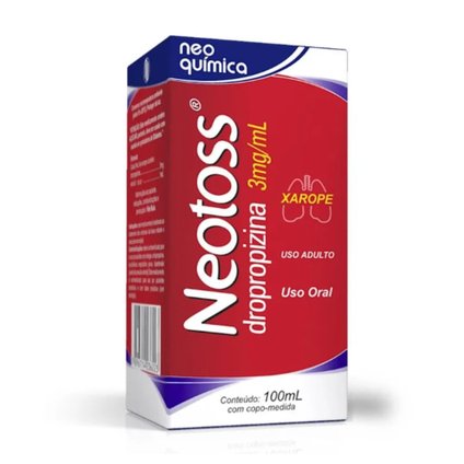 NEOTOSS XAROPE ADULTO 15MG/5ML 100ML