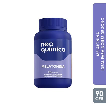 MELATONINA NEO QUÍMICA MARACUJÁ 90 COMPRIMIDOS