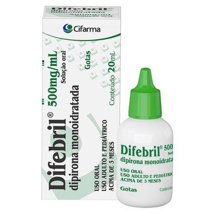 DIFEBRIL 500MG/ML 20ML