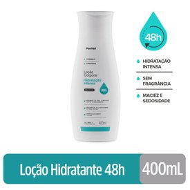 LOÇÃO HIDRATANTE 48H SEM PERFUME PANVEL 400ML