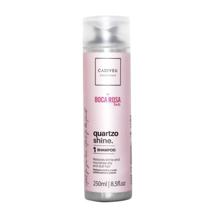 SHAMPOO CADIVEU ESSENTIALS QUARTZO SHINE BY BOCA ROSA 250ML