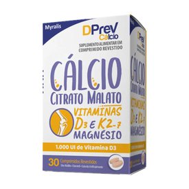 DPREV CALCIO 1.000UI 30 COMPRIMIDOS