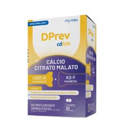 Dprev Calcio 1.000ui 30 Comprimidos