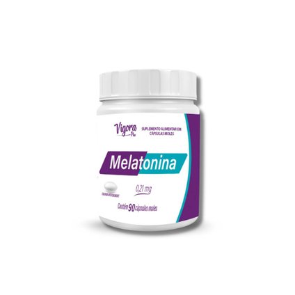VIGORA PLUS MELATONINA 0,21 MG 90 CAP